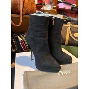 Christian Dior Ankle Boots Black 6.5